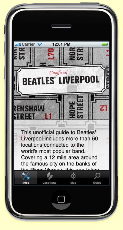 1. The first Beatles Liverpool tour guide iPhone App